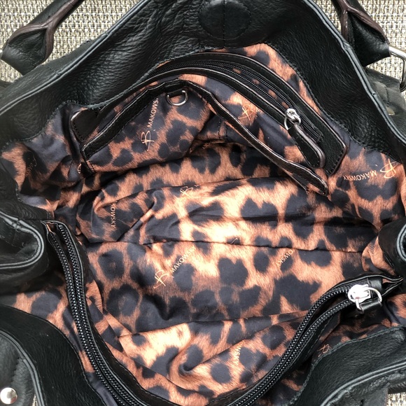 B. Makowski SOFT LEATHER shoulder bag Magnetic - Picture 8 of 9